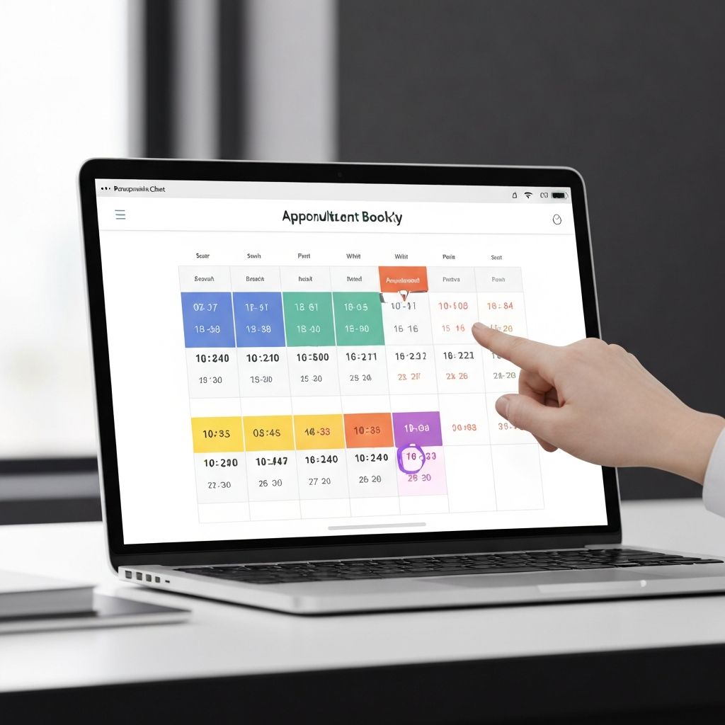 Consultation booking process